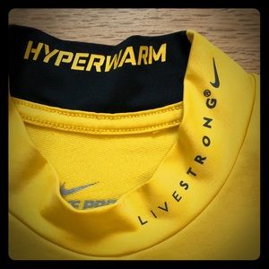🌟 Nike Pro Combat Livestrong Hyperwarm Shirt